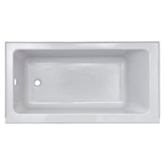 AMERICAN STANDARD American Standard 2973202.020 Studio® Integral Apron Bathtub Left-Hand Outlet 60 x 30