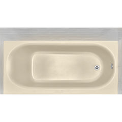 AMERICAN STANDARD American Standard 2391202.021 Princeton Americast 60 x 30 Integral Apron Bathtub Right-Hand Outlet in Bone