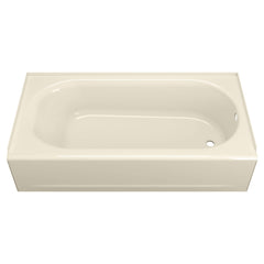 AMERICAN STANDARD American Standard 2391202.021 Princeton Americast 60 x 30 Integral Apron Bathtub Right-Hand Outlet in Bone
