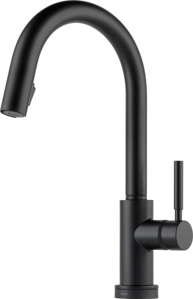 BRIZO Brizo 64020LF-SS Solna® Single Handle Pull Down Kitchen Faucet with Touch Activation in Stainless