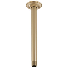 BRIZO Brizo RP48986GL Essential 10 Ceiling Mount Shower Arm and Flange Luxe Gold