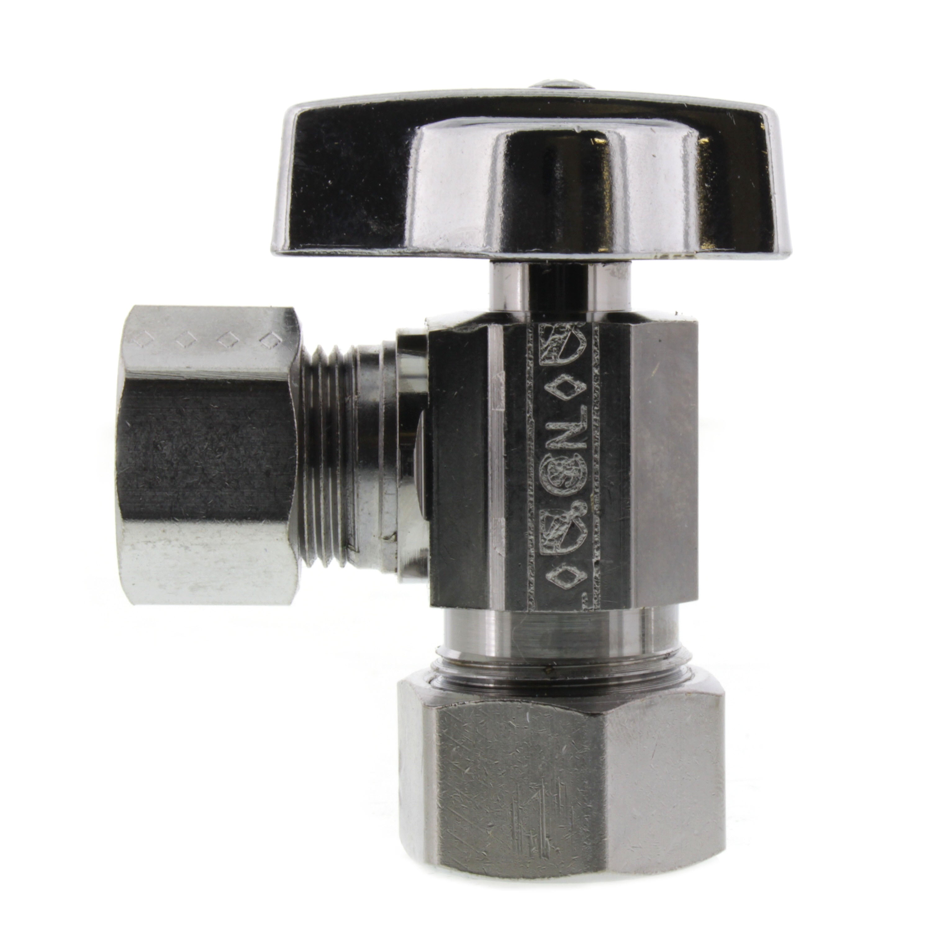 BRASSCRAFT BrassCraft KTCR39XC 1/2 in. Compression x OD Compression Ball Handle Angle Supply Stop Valve