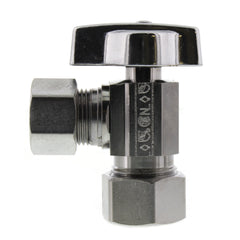 BRASSCRAFT BrassCraft KTCR39XC 1/2 in. Compression x OD Compression Ball Handle Angle Supply Stop Valve