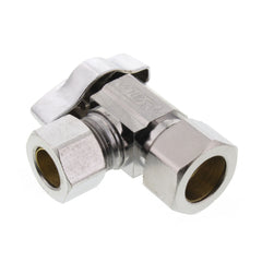 BRASSCRAFT BrassCraft KTCR39XC 1/2 in. Compression x OD Compression Ball Handle Angle Supply Stop Valve