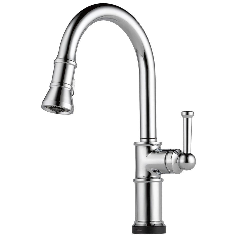 BRIZO Brizo 64025LF-PC Artesso SmartTouch Pull-Down Kitchen Faucet in Chrome