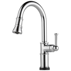 BRIZO Brizo 64025LF-PC Artesso SmartTouch Pull-Down Kitchen Faucet in Chrome