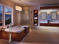 BRIZO Brizo RP62603PN Virage Shower Arm in Polished Nickel