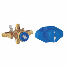 GROHE GROHE 35015001 Grohsafe 1/2 in. MPT Connection Pressure Balancing Valve with Stops