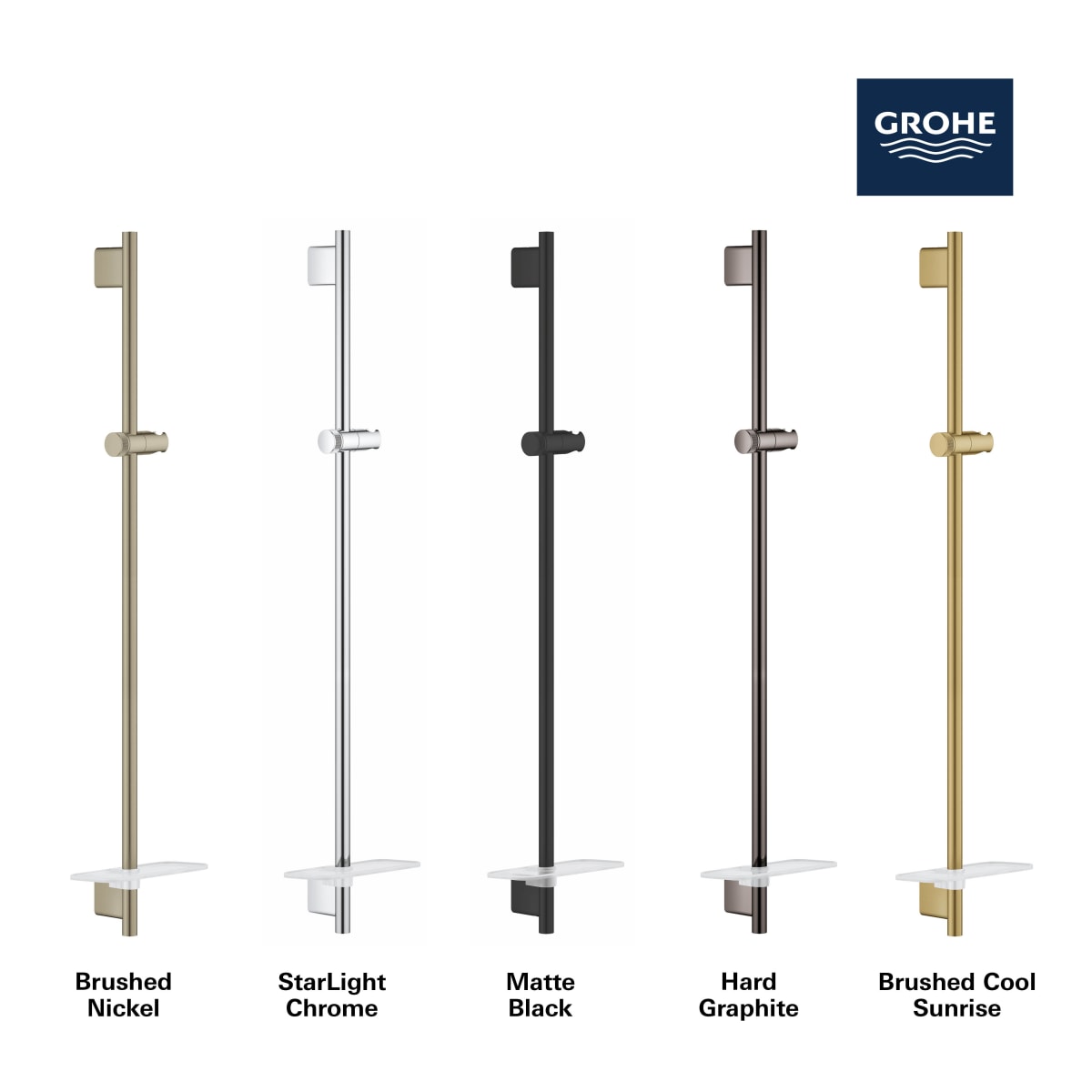 GROHE Grohe 266032430 36 Shower Slide Bar in Matte Black