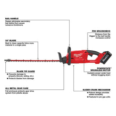 MILWAUKEE Milwaukee 2726-21HD M18 FUEL Hedge Trimmer Kit