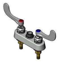 T&S BRASS B-1110-LN-WH4 BATH & KITCHEN FAUCETS