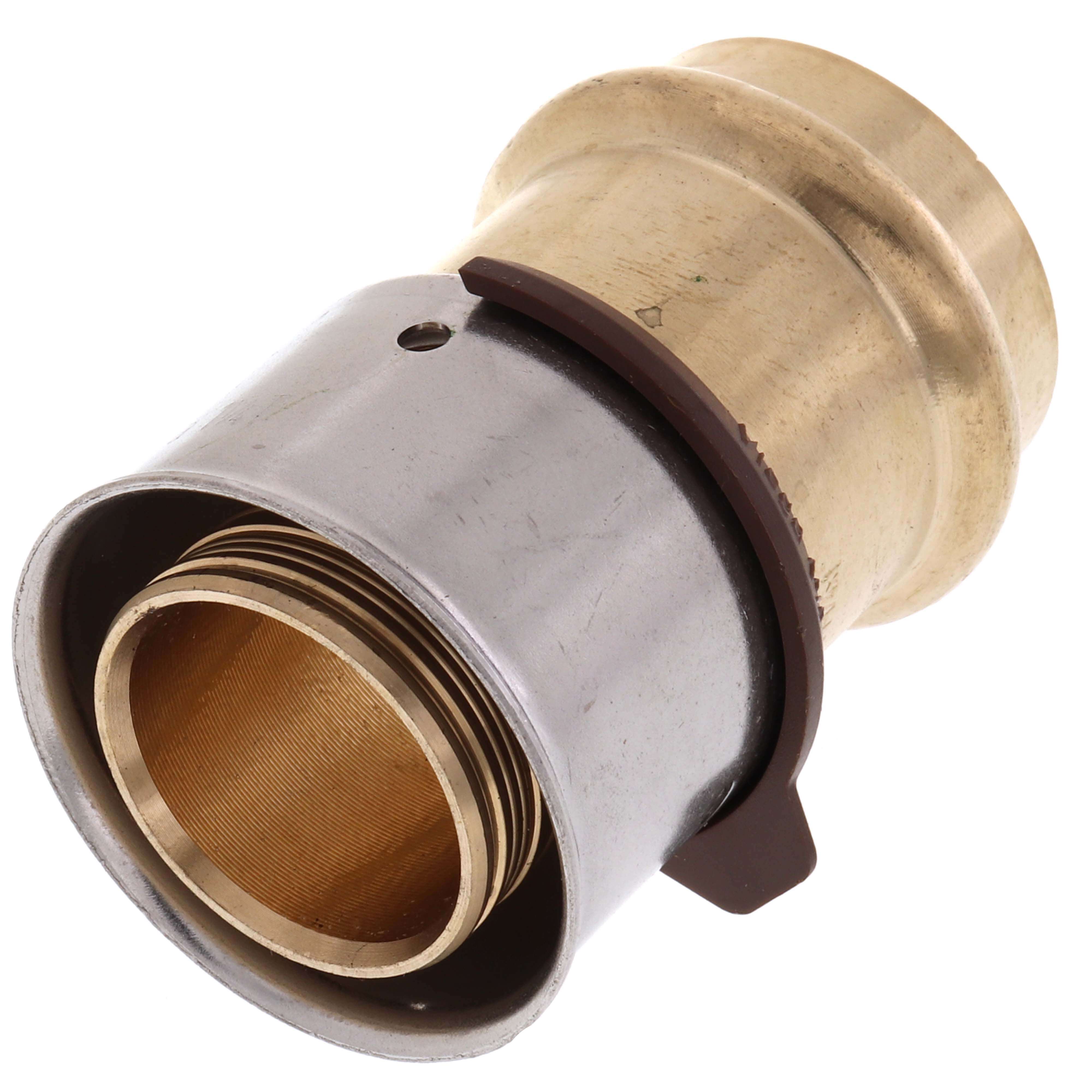 VIEGA Viega 99665 1-1/4 x 1 ProPress x PEX Press Lead-Free Bronze Coupling