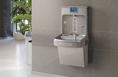 ELKAY Elkay LZS8WSLP EZH2O Bottle Filling Station Single ADA Cooler 8 GPH Light Gray Granite