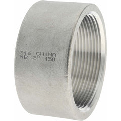 MERIT BRASS Merit Brass K611H-32 Pipe Half Coupling 2 in 316 Ss Fnpt