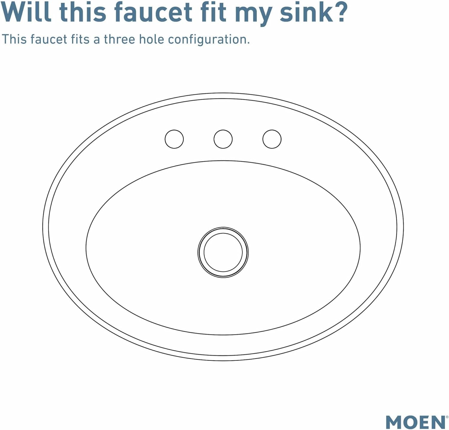 MOEN Moen 6410ORB Eva Oil-Rubbed Bronze Two-Handle Centerset Lavatory Faucet with Drain Assembly
