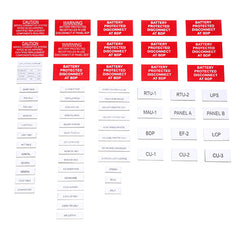 ALLPOINTS 36199 LABELS