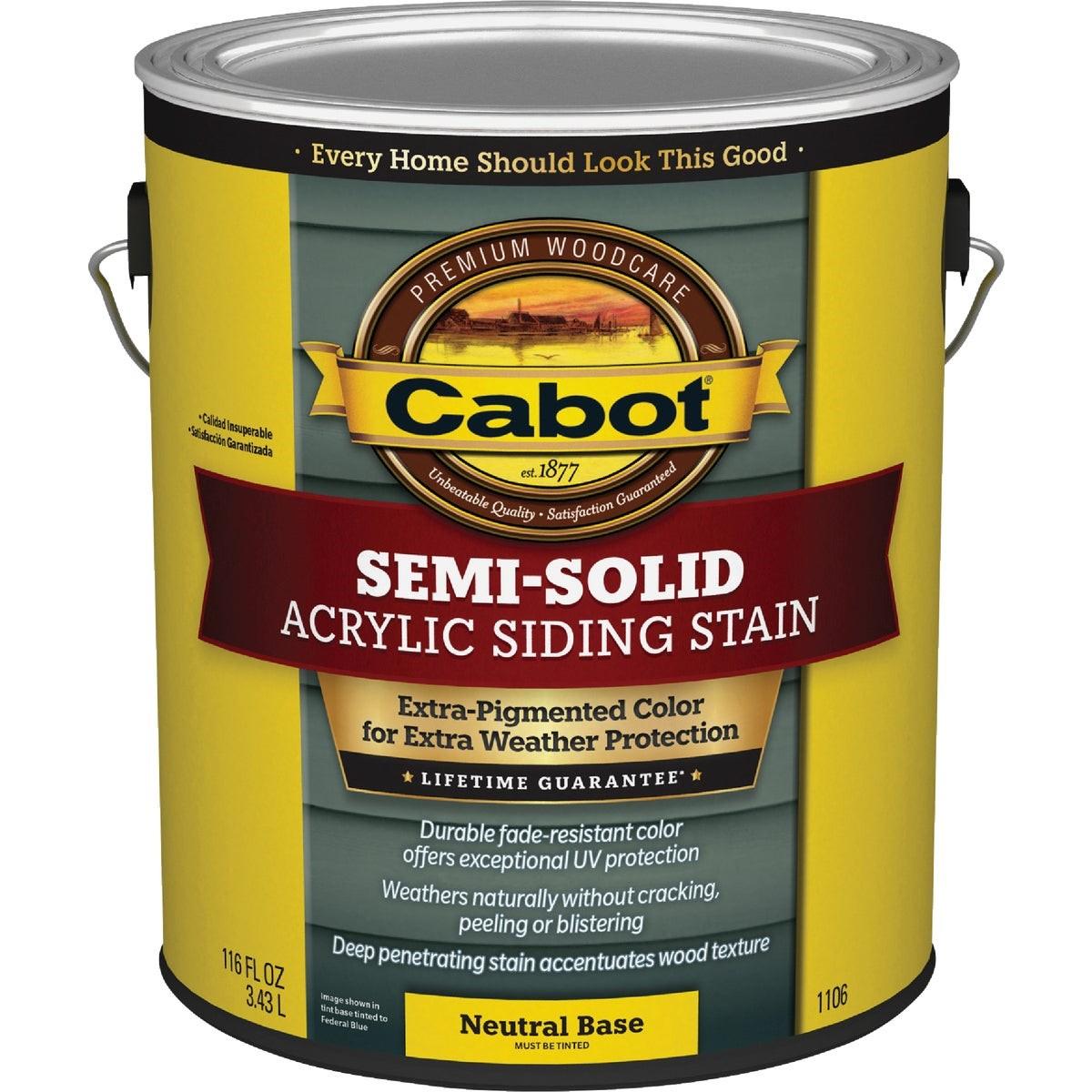CABOT 140.0001106.007 PAINT SUPPLIES