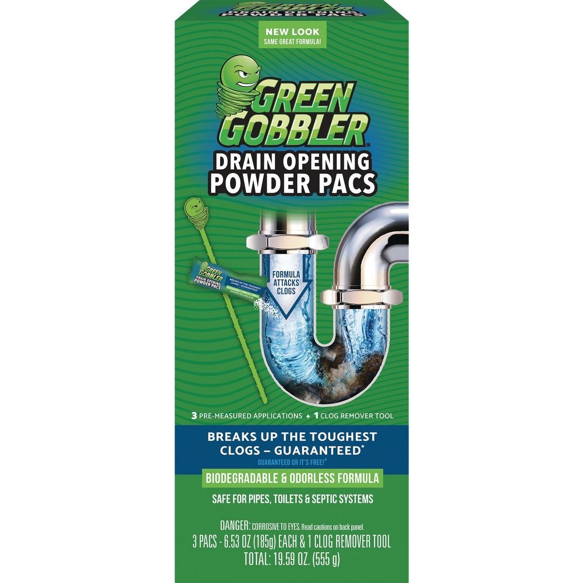 GREEN GOBBLER G0010AD DRAIN CLEANERS