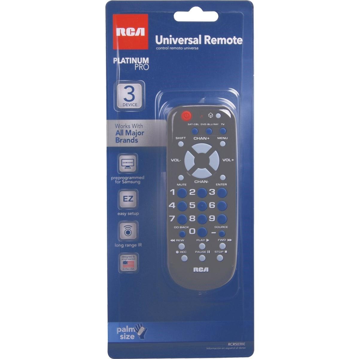 RCA RCR503BE MINI SPLIT REMOTE CONTROLS