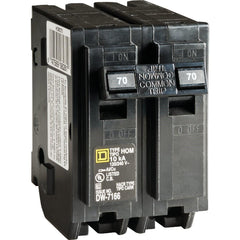SCHNEIDER ELECTRIC Square D HOM270CP Homeline 70A Double-Pole Standard Trip Circuit Breaker