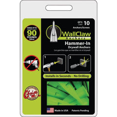 WALLCLAW ANCHORS PCK-WC10-YS PLIERS