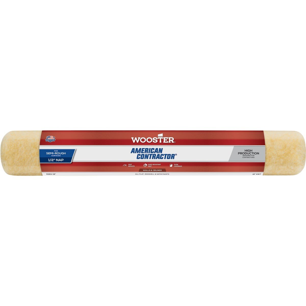 WOOSTER BRUSH R363-18 ROLLER COVERS