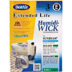 BESTAIR H100-PDQ-3 HUMIDIFIER FILTERS