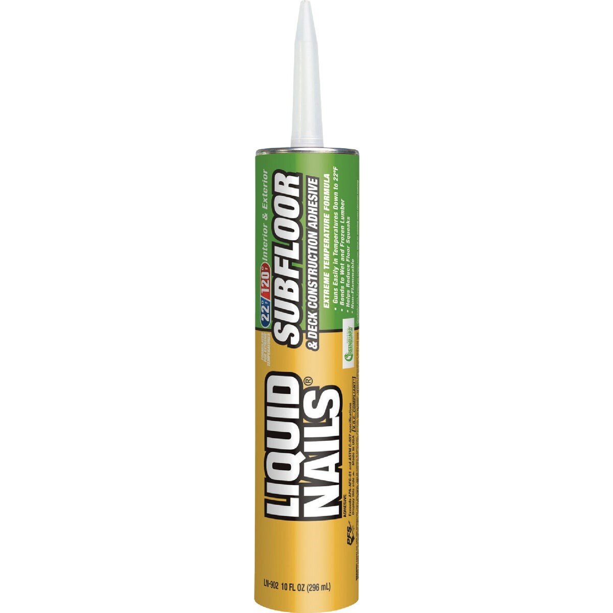 LIQUID NAILS LN902 ADHESIVES, GLUES & CEMENTS