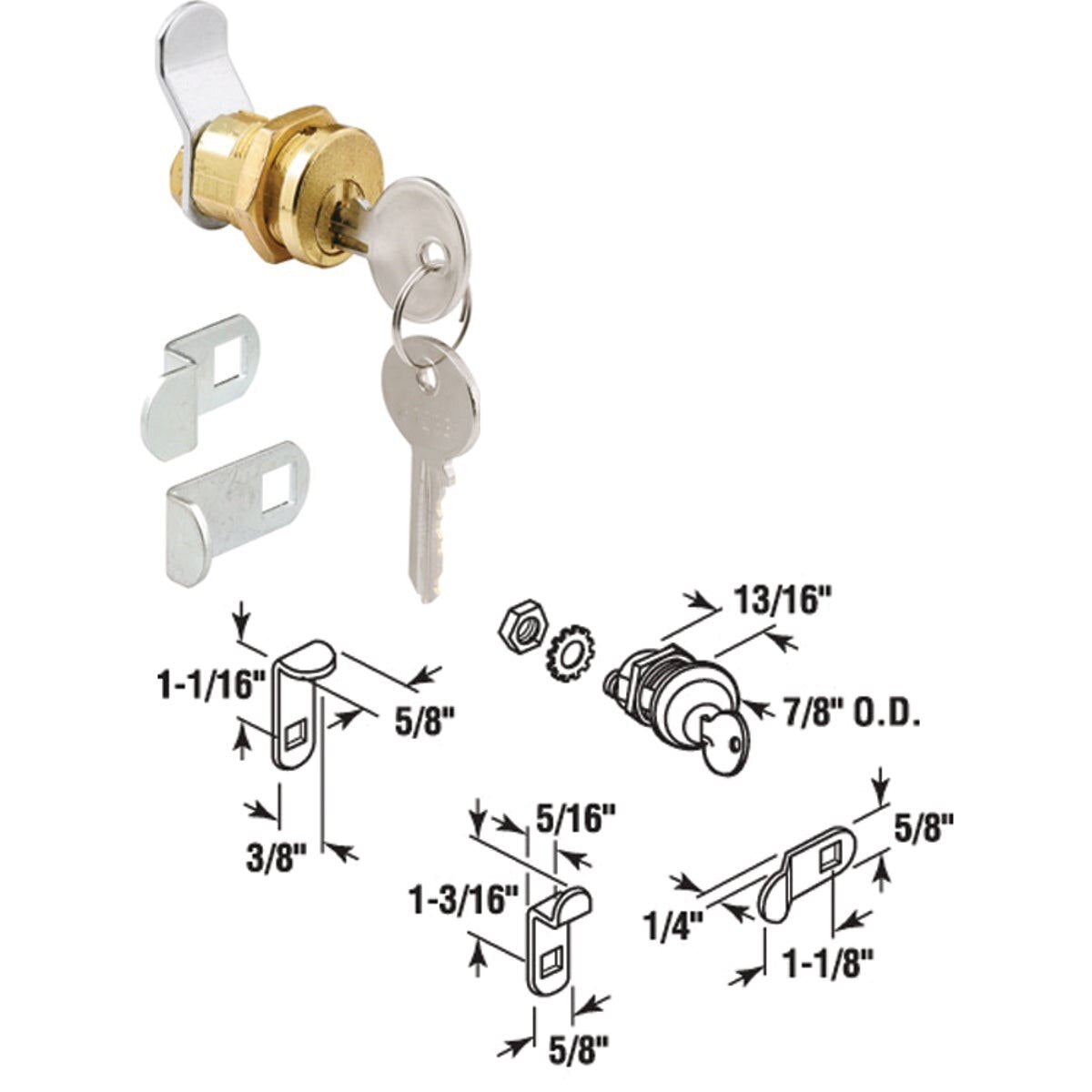 PRIME-LINE S4648 LOCKS AND CABLES