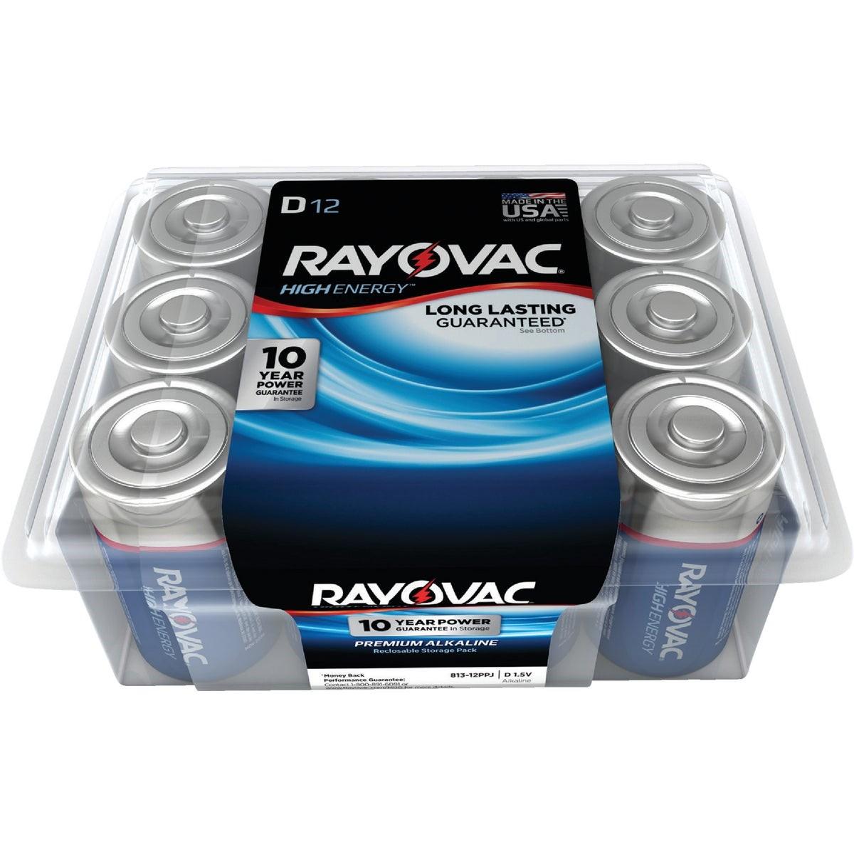 RAYOVAC 813-12PPK BATTERIES