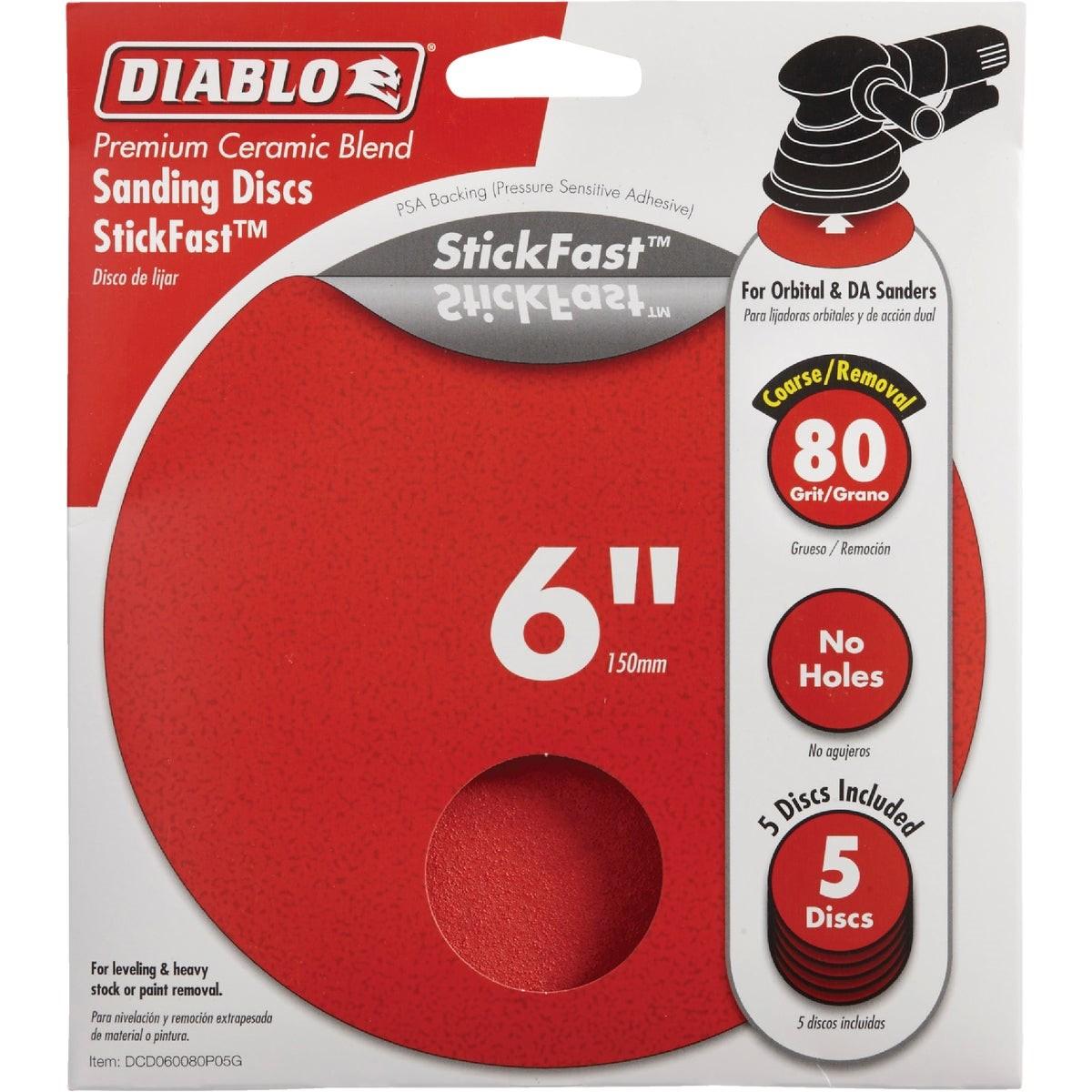 DIABLO DCD060080P05G SANDING DISCS