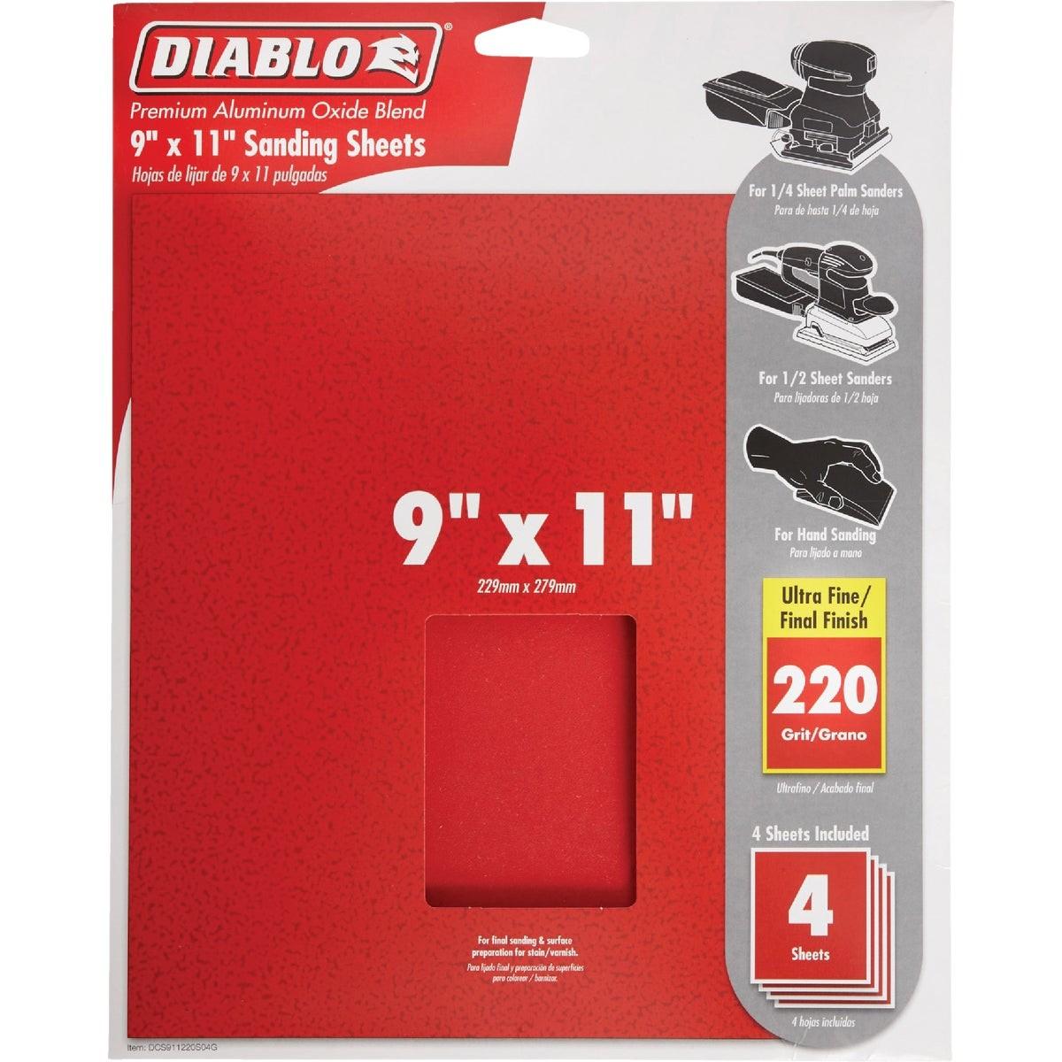 DIABLO DCS911220S04G ABRASIVE HAND PADS