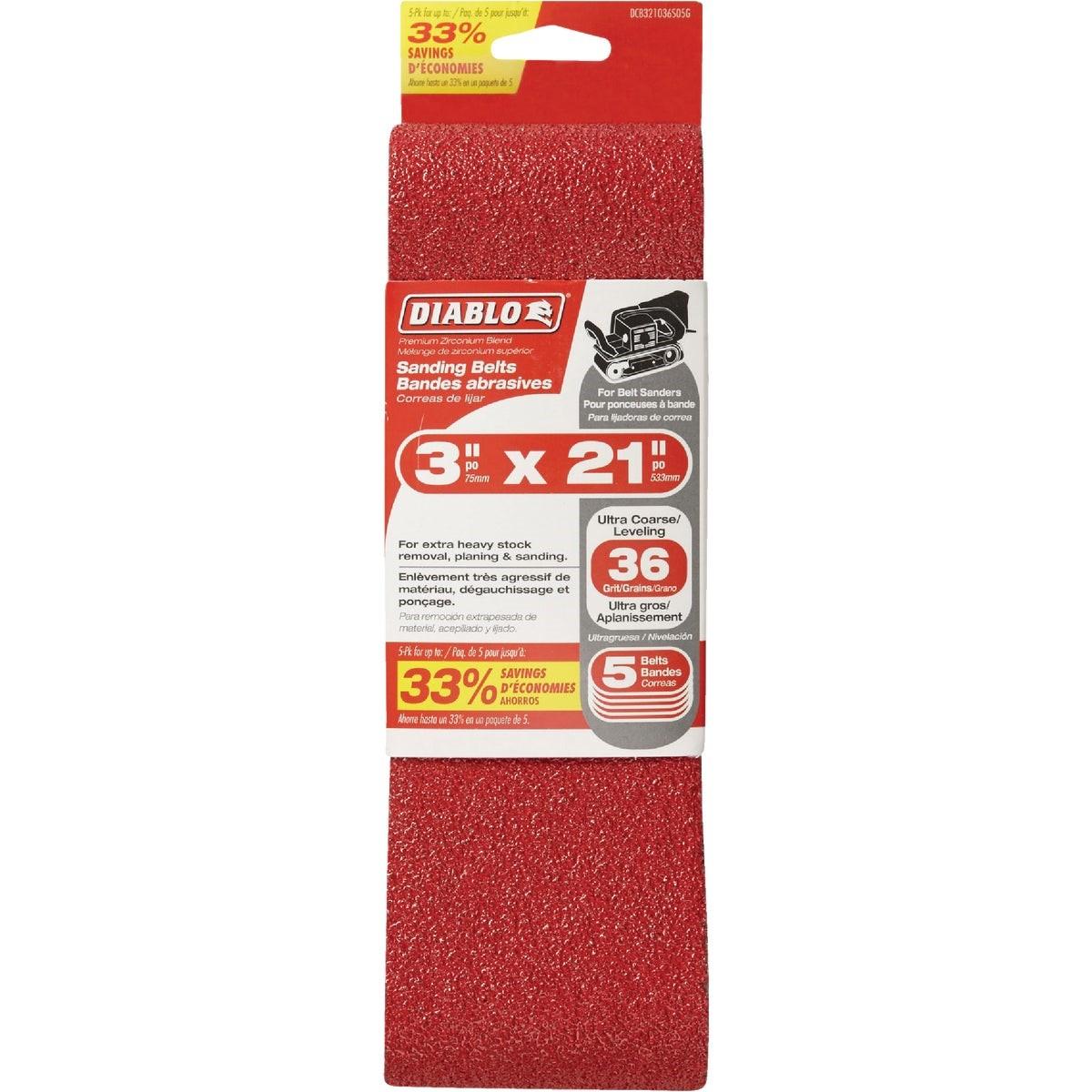 DIABLO DCB321036S05G SANDING BELTS