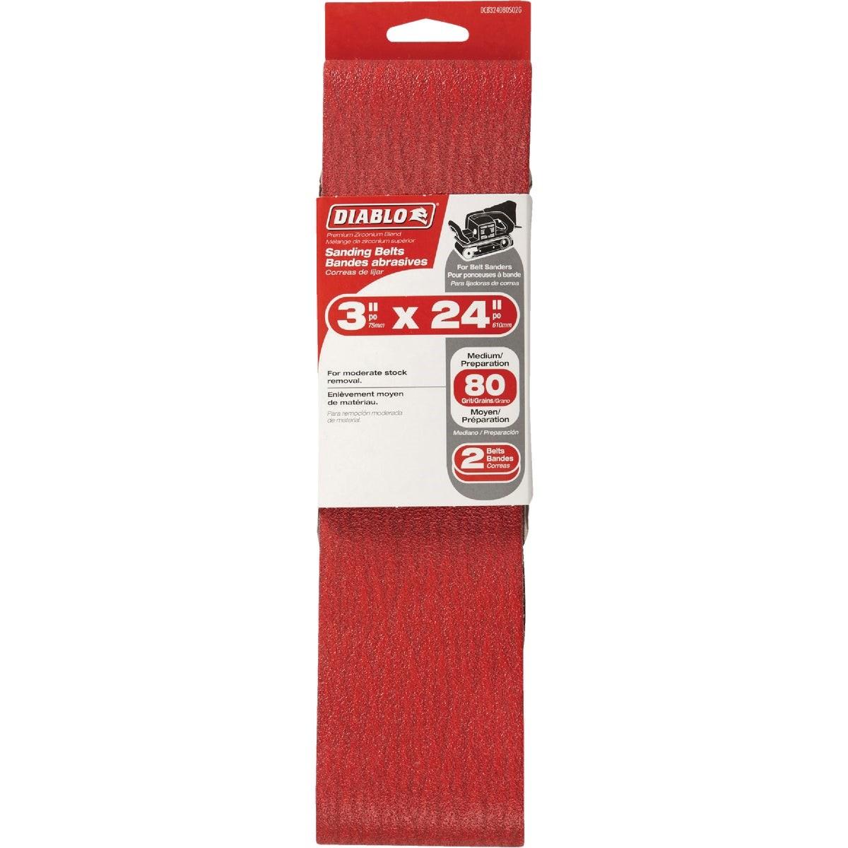 DIABLO DCB324080S02G SANDING BELTS