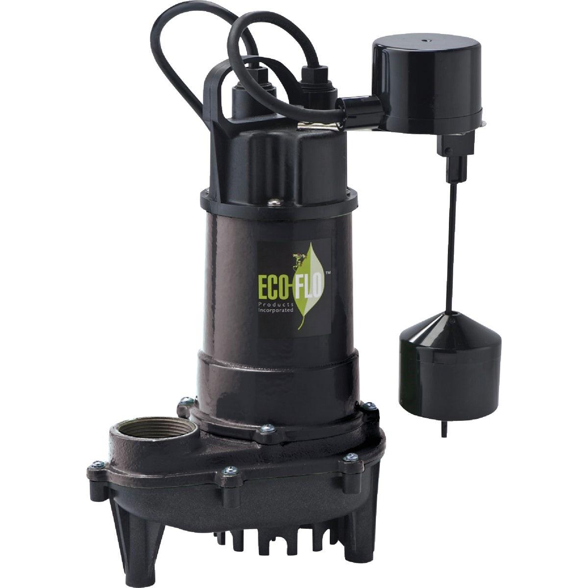 ECO-FLO ECD50V SUMP PUMP PARTS