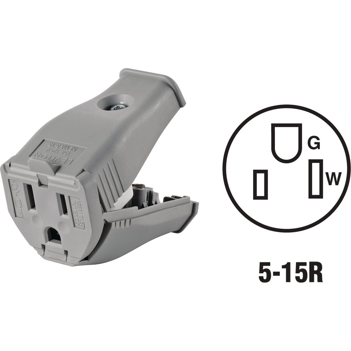 LEVITON 001-3W102-0GY TERMINAL & WIRE CONNECTIONS