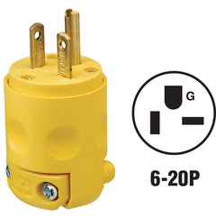 LEVITON 010-620PV-000 ELECTRICAL CORDS, PLUGS, AND RECEPTACLES