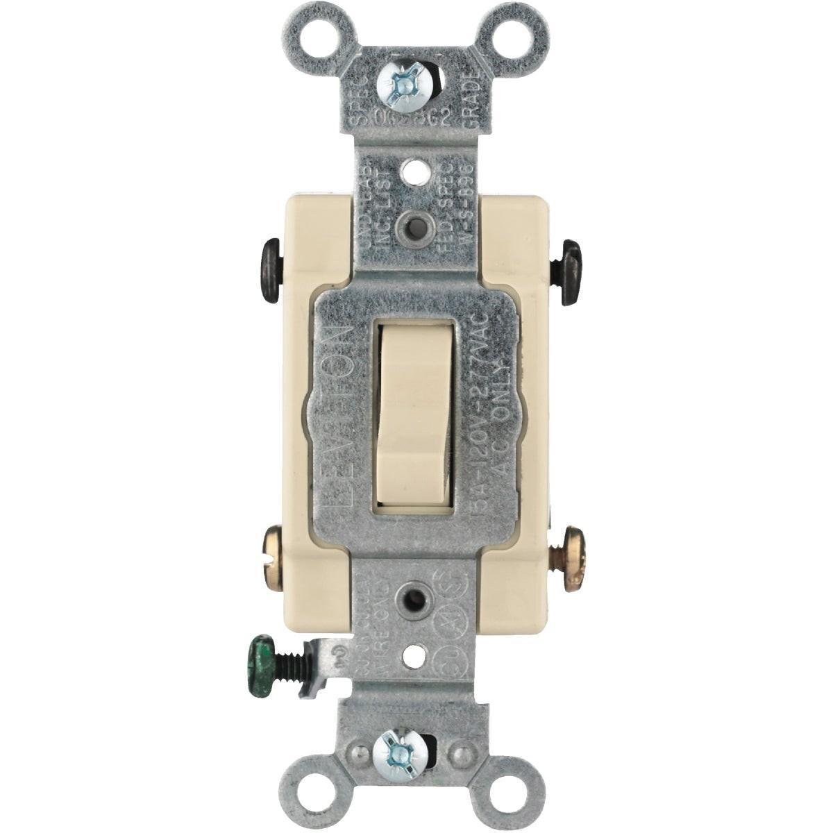 LEVITON S01-CS415-2IS TOGGLE SWITCHES