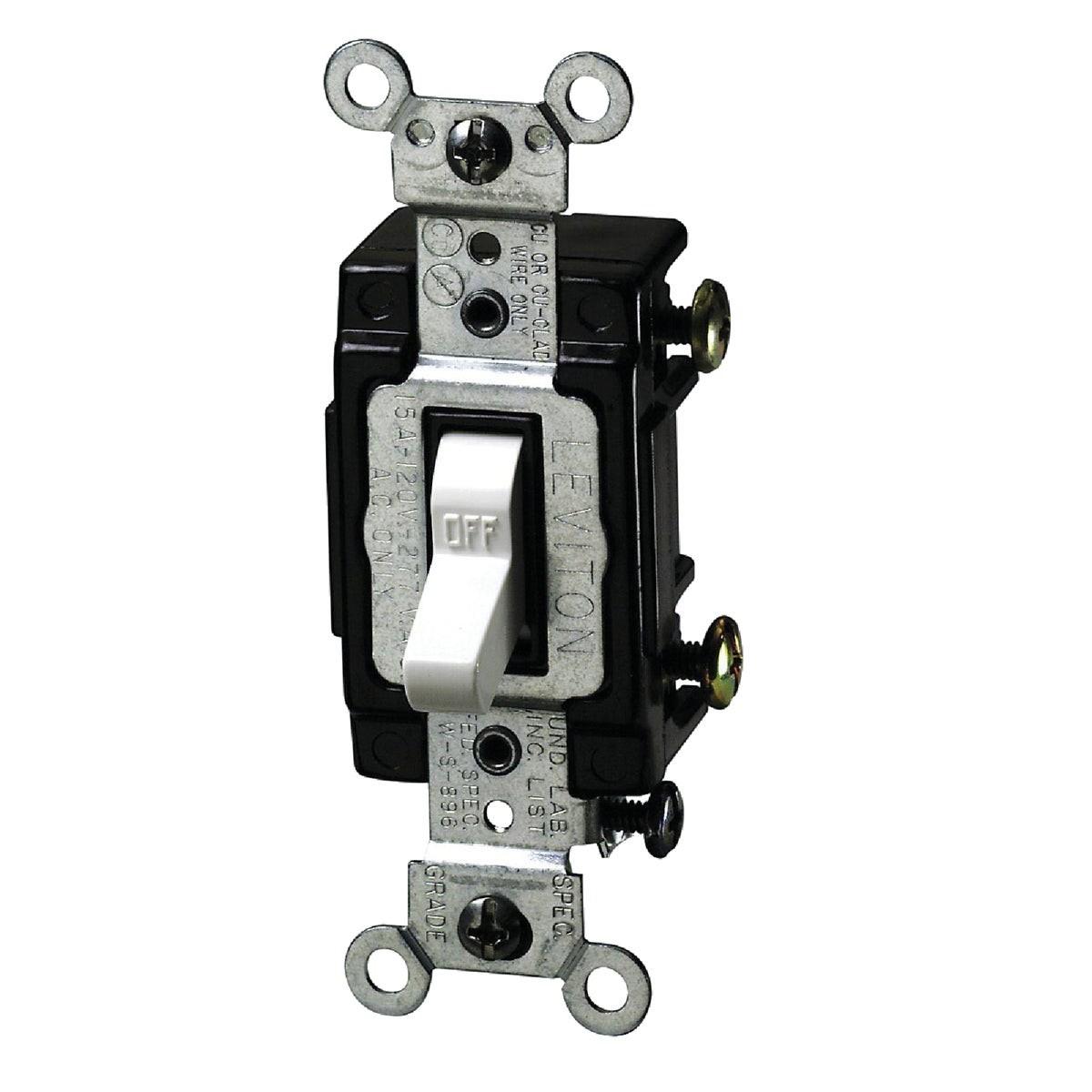 LEVITON S02-5501-LHW TOGGLE SWITCHES