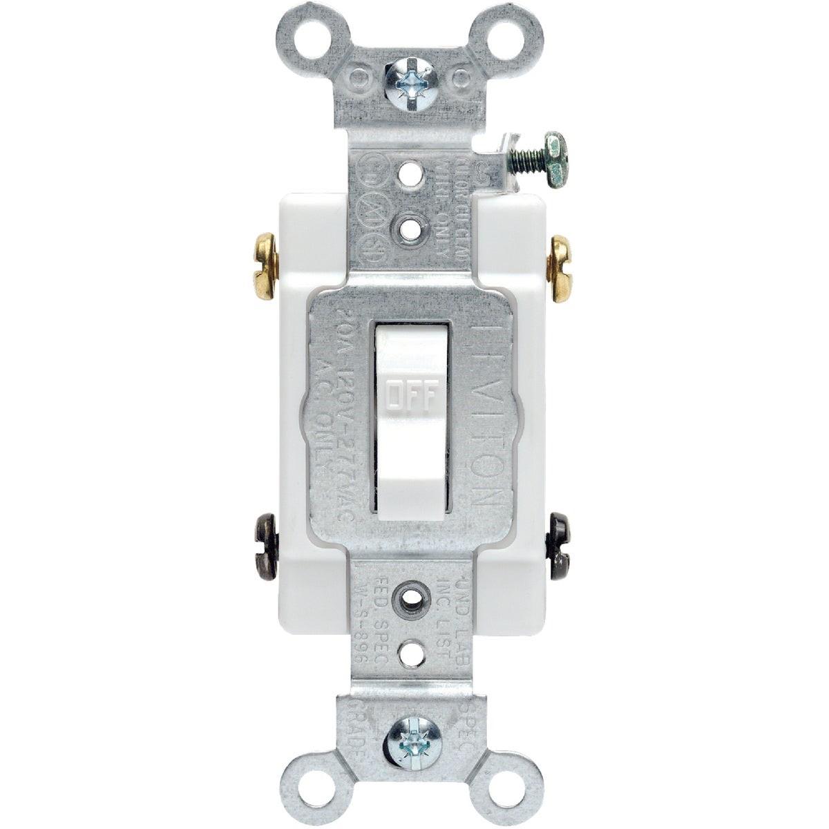 LEVITON S08-CS220-2WS TOGGLE SWITCHES