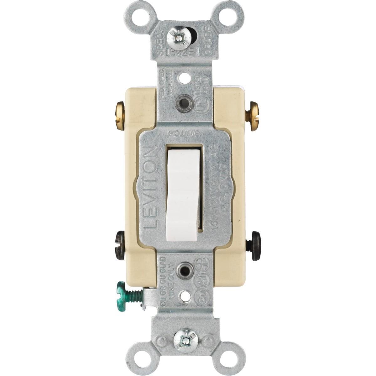 LEVITON S02-CS415-2WS TOGGLE SWITCHES
