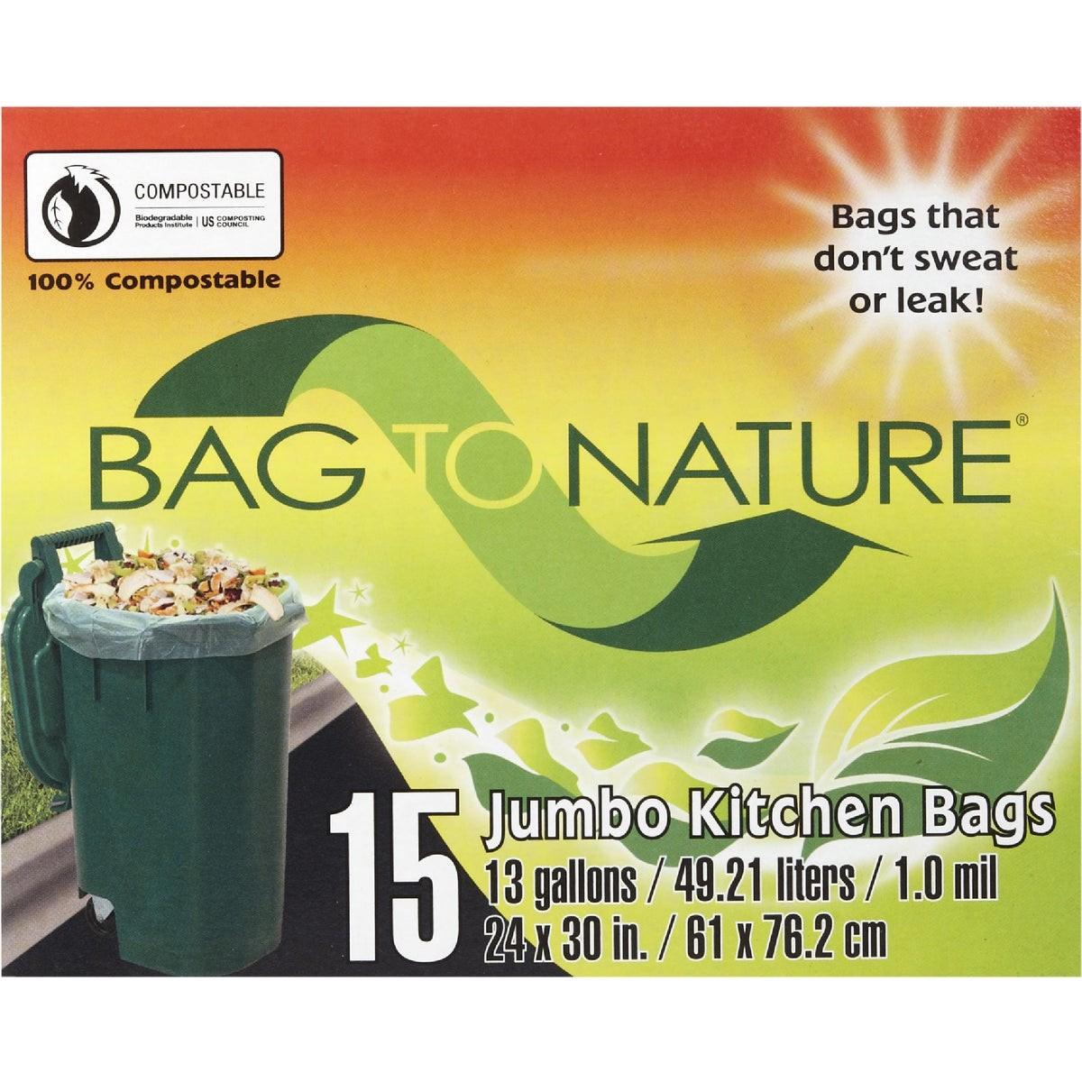 BAG TO NATURE 21205 TRASH LINERS