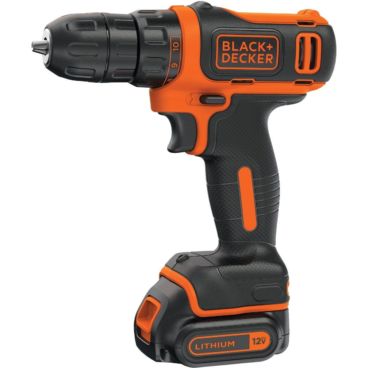 BLACK & DECKER BDCDD12C DRILLS & IMPACT DRIVERS