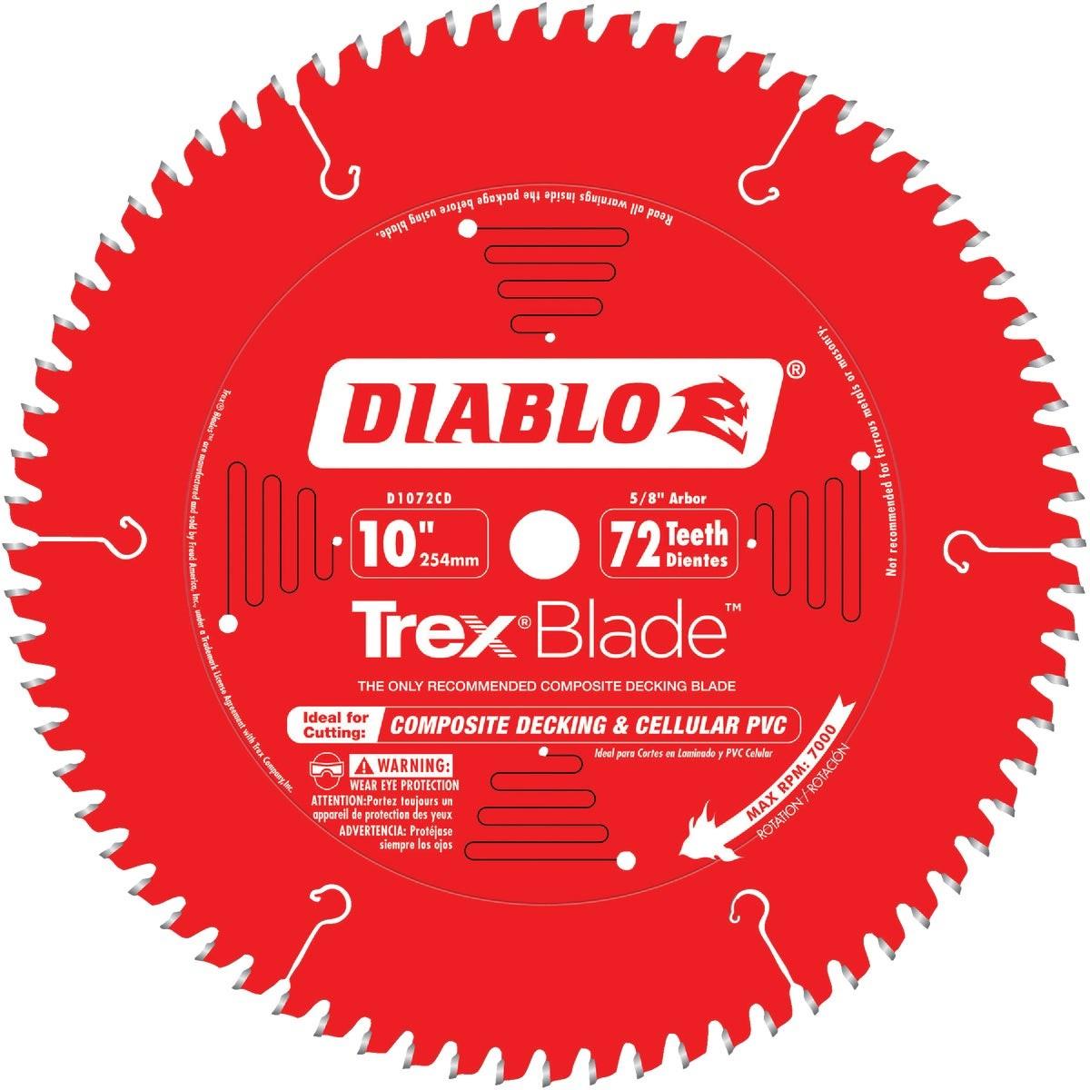 DIABLO D1072CD CIRCULAR SAW BLADES