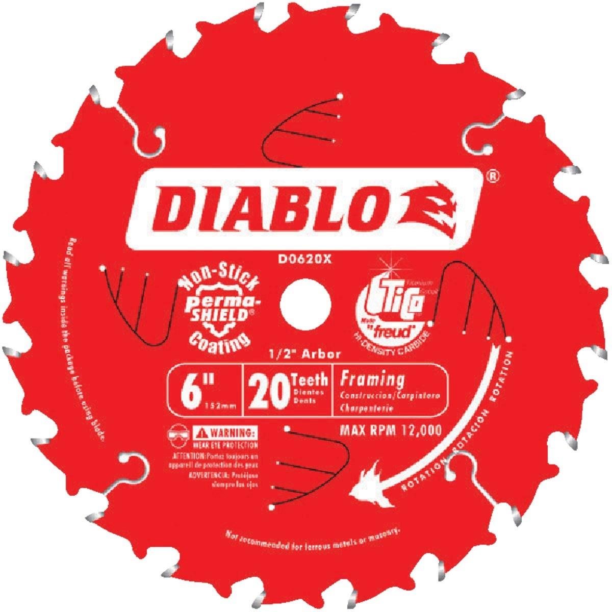 DIABLO D0620X CIRCULAR SAW BLADES