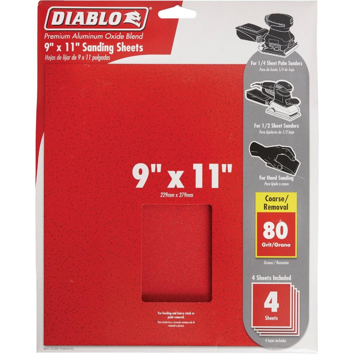 DIABLO DCS911080S04G ABRASIVE HAND PADS