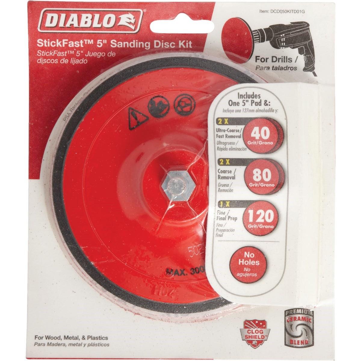 DIABLO DCD050KITD01G SANDING DISCS
