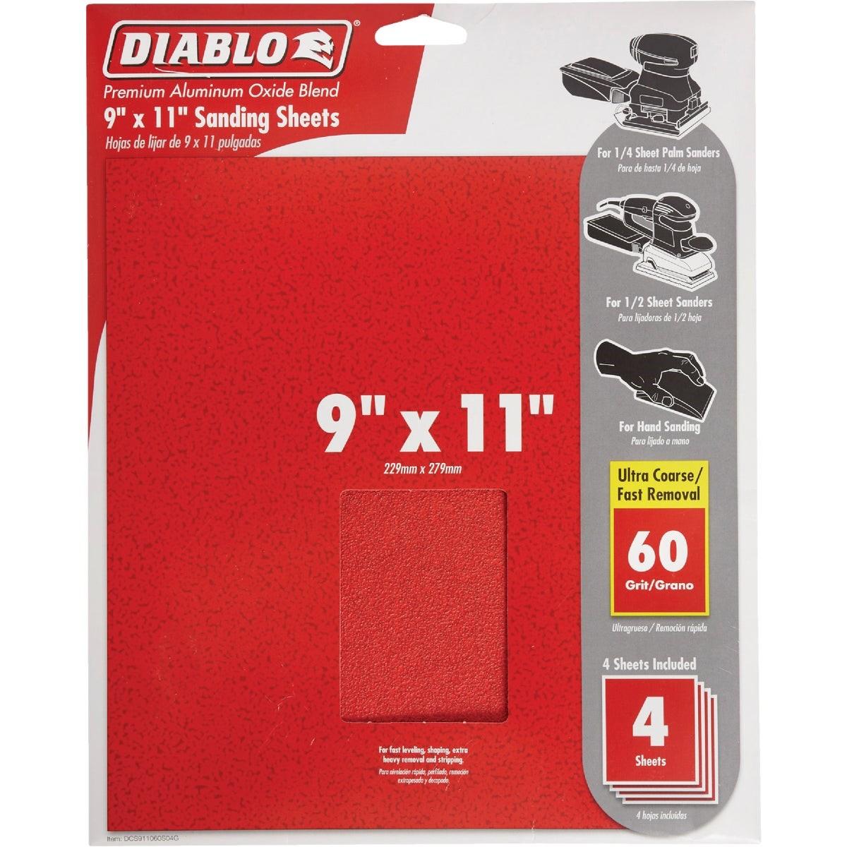 DIABLO DCS911060S04G ABRASIVE HAND PADS