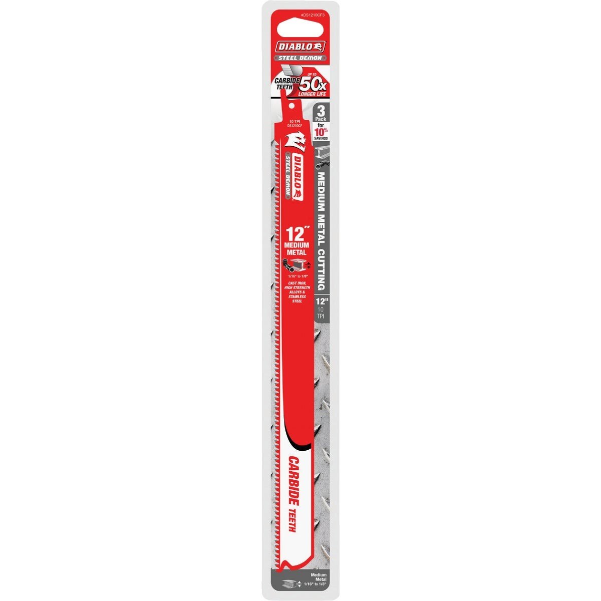 DIABLO DS1210CF3 RECIPROCATING SAW BLADES