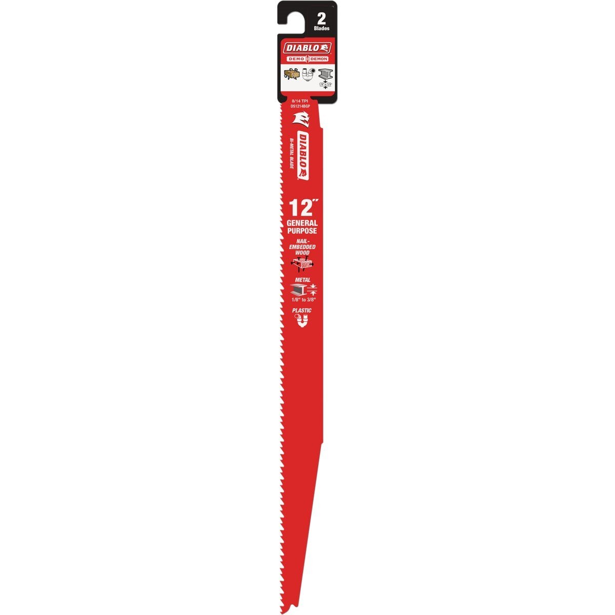 DIABLO DS1214BGP2 RECIPROCATING SAW BLADES